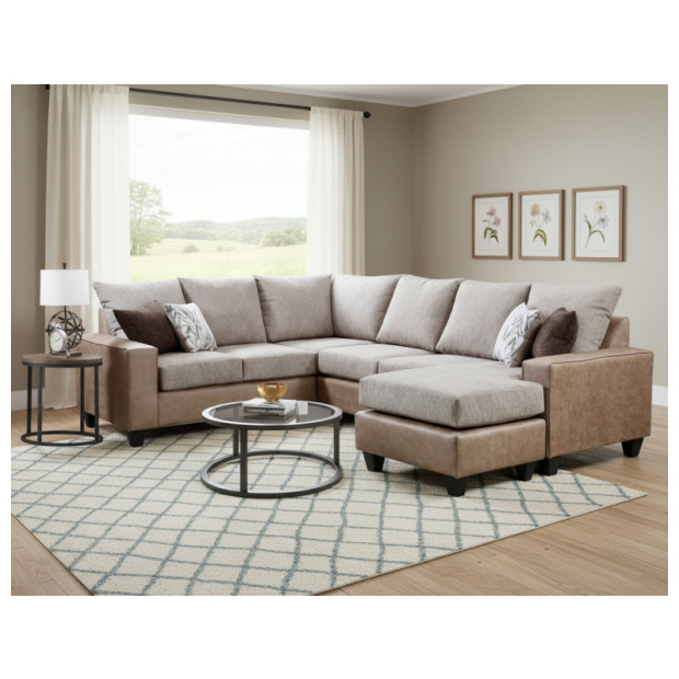 Fitzgerald Furniture BOZEMAN SAND SECT