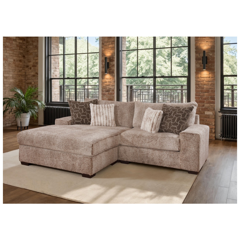 Fitzgerald Furniture BIG WIG FAWN SECT